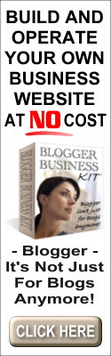 Build Your Own Blogger Business Website For Free