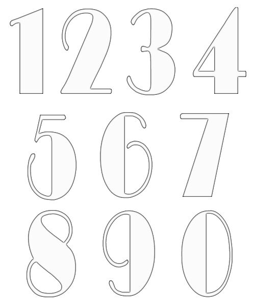 numbers clipart image 12
