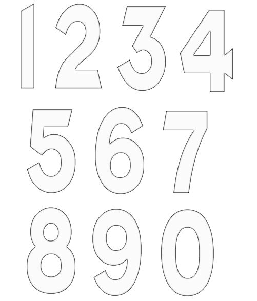 clipart free numbers - photo #49