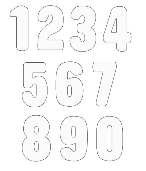 free clip art numbers 1 to 20 - photo #14