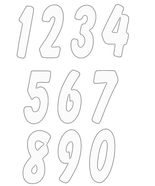 numbers clipart image 4
