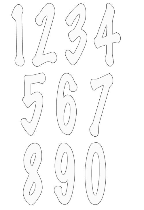 numbers clipart image 7