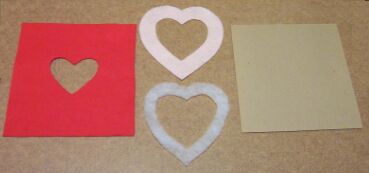 heart shaped picture frame pieces 1
