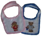 terrycloth baby bibs