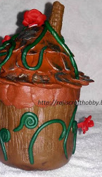 clay fairy house image 25