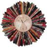 magazine fan clock