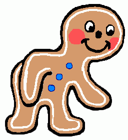 gingerbread man pattern