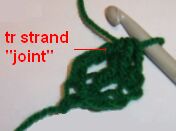 crochet shamrock image 1