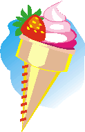 ice cream cone applique