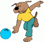 dog bowling
