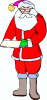 santa reading