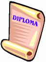 school clipart diploma