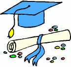 school clipart graduation cap and diploma
