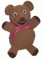 crochet teddy bear