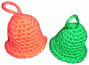 crochet Christmas bells