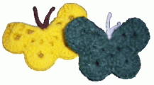 crochet butterfly