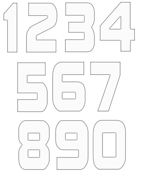 numbers clipart image 5