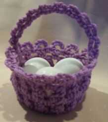 crochet basket