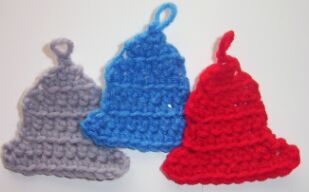 crochet Christmas bells