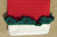 crochet christmas stocking image 1