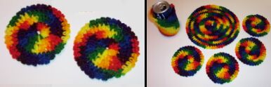 crochet coaster