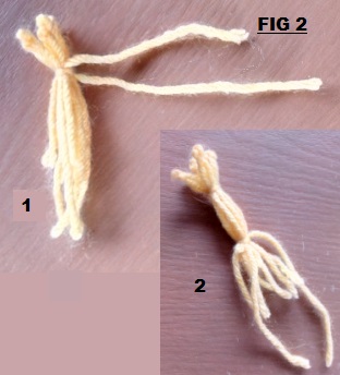 crochet daffodil stamen figure 2