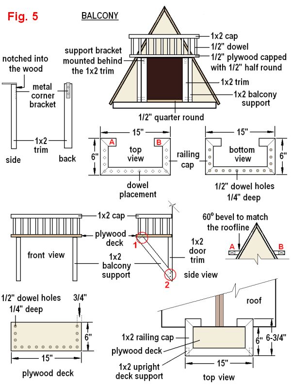 dog house plans 3 figure 5