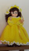 doll yellow dress