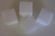 smaller cut styrofoam blocks