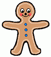 gingerbread man pattern small