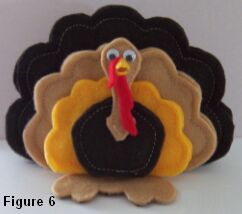 figure 6 turkey assembled