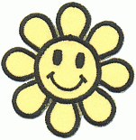 happy face flower