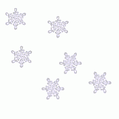 snowflakes background 2