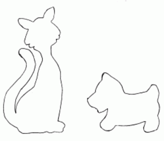 free dog and cat template